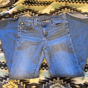 American Eagle Outfitters Women's Light Blue Skinny Jeans